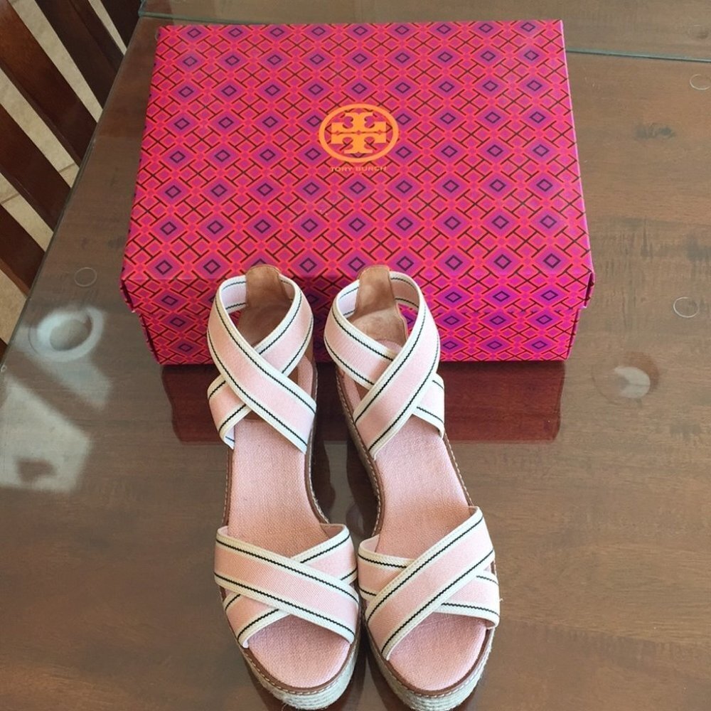 Tory Burch Espadrille Platform Sandals